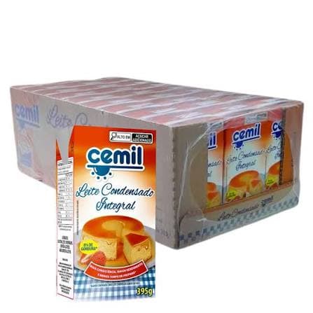 LEITE CONDENSADO 395G TP INTEGRAL CEMIL (CX27)